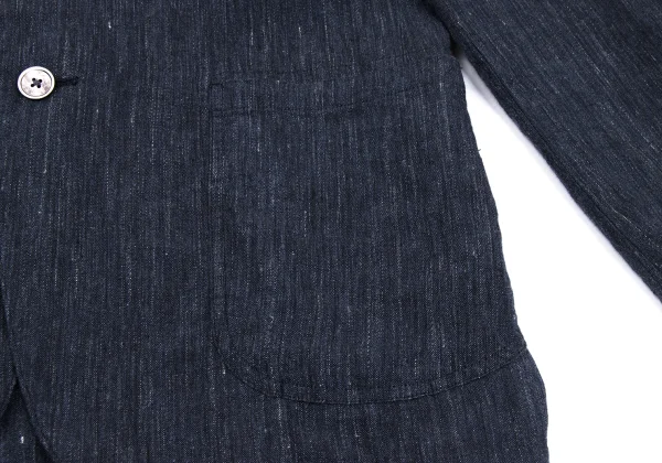 Papas+ Linen Denim Like 2B Jacket K-163750_010