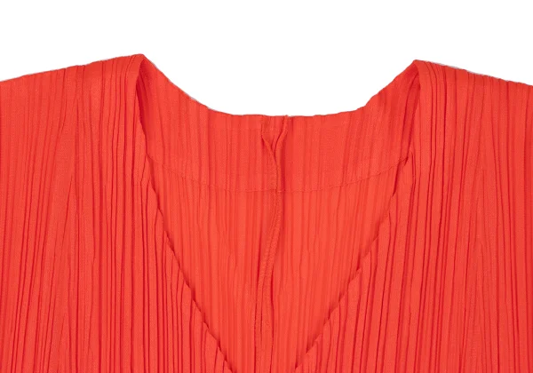 PLEATS PLEASE Pleats V Neck Cardigan K-163755_003