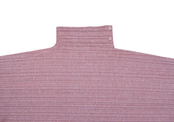 PLEATS PLEASE High Neck Dolman Sleeve Wide Top K-163756_003