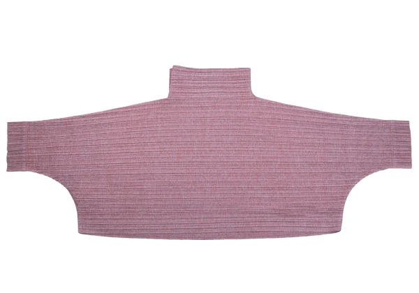 PLEATS PLEASE High Neck Dolman Sleeve Wide Top K-163756_012