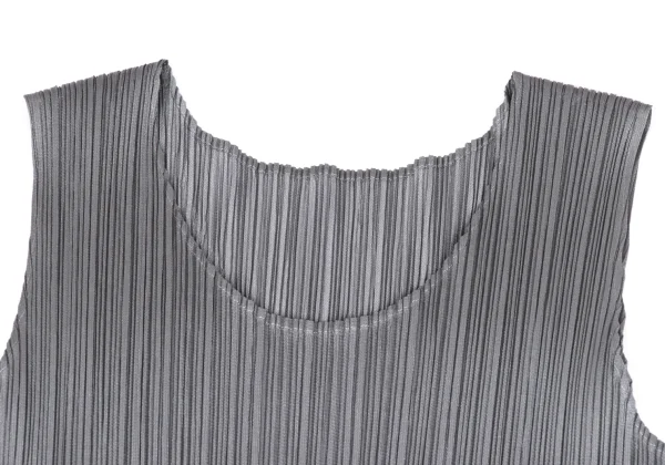 PLEATS PLEASE Pleated Sleeveless Dress K-163757_004