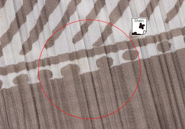 PLEATS PLEASE Printed Stand-collar Shirt Dress K-163760_010