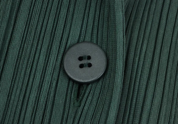 PLEATS PLEASE Cotton Poly Raglan Shawl Collar 1B Jacket K-163761_005