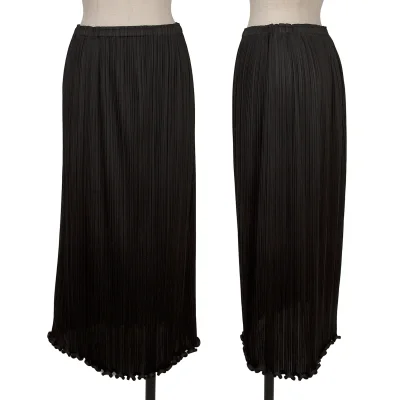 PLEATS PLEASE Hem Roll Design Pleats Skirt