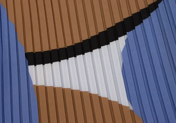 ISSEY MIYAKE Geometric Printed Pleats 1B Jacket K-163766_011