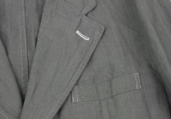 COMME des GARCONS HOMME Dyed Linen 3B Jacket K-163769_004