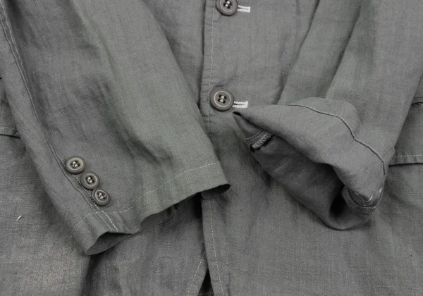 COMME des GARCONS HOMME Dyed Linen 3B Jacket K-163769_007
