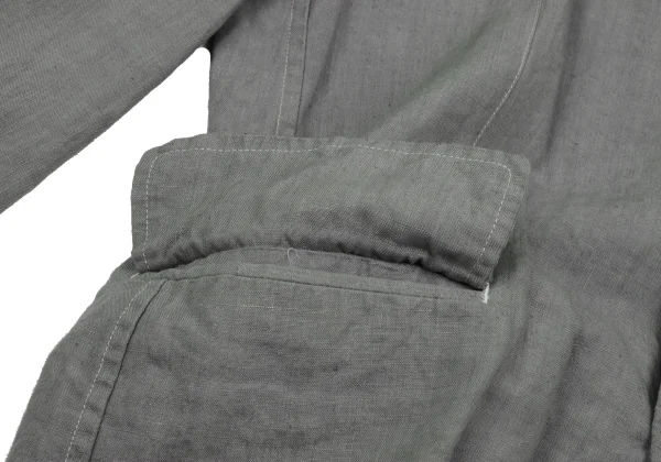 COMME des GARCONS HOMME Dyed Linen 3B Jacket K-163769_010