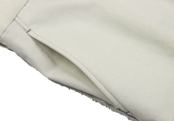 COMME des GARCONS HOMME Cut-off Mesh Design Cotton Pants K-163770_007