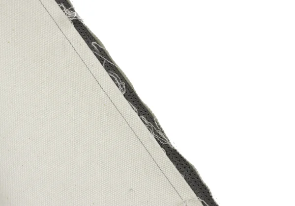 COMME des GARCONS HOMME Cut-off Mesh Design Cotton Pants K-163770_010