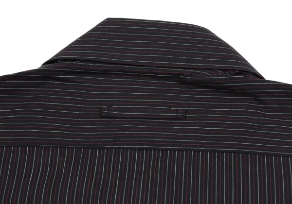 Jean Paul GAULTIER CLASSIQUE Cotton Cross-Chain Design Striped Shirt K-163772_012