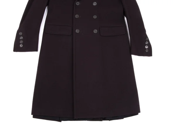 Jean Paul GAULTIER HOMME Wool Nylon Peaked Lapel Coat K-163774_009