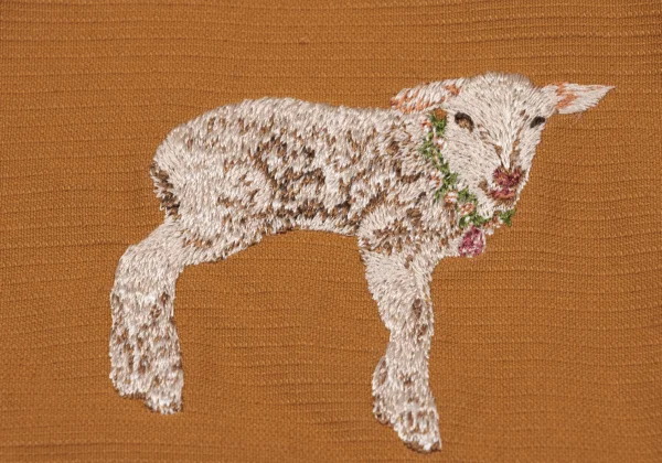 Karl Helmut Cotton Lining Check Patch Design Jacket K-163775_005