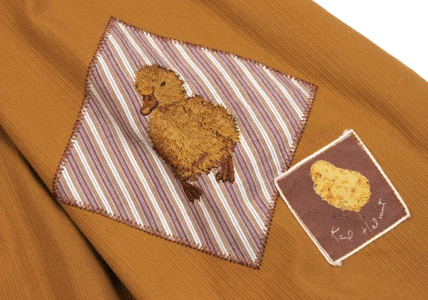 Karl Helmut Cotton Lining Check Patch Design Jacket K-163775_009