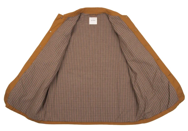 Karl Helmut Cotton Lining Check Patch Design Jacket K-163775_014