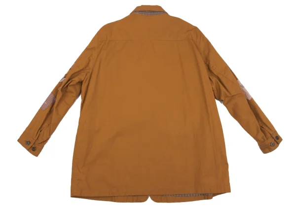 Karl Helmut Cotton Lining Check Patch Design Jacket K-163775_015