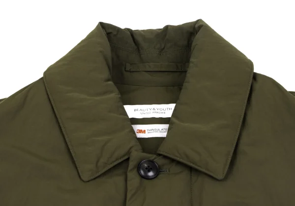 BEAUTY & YOUTH TUNITED ARROW Nylon Fly Front Padded Coat K-163779_003