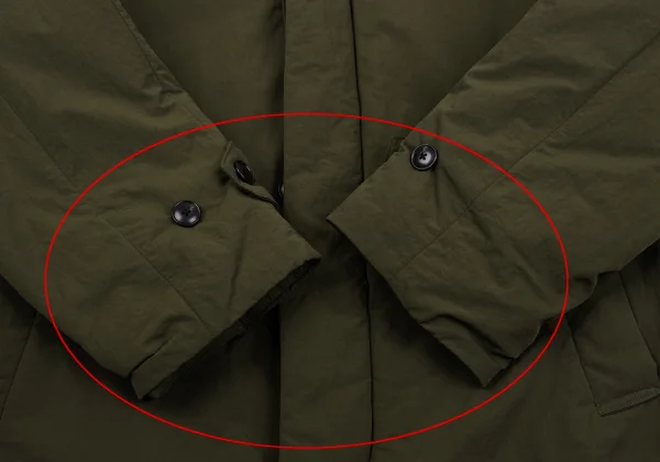 BEAUTY & YOUTH TUNITED ARROW Nylon Fly Front Padded Coat K-163779_007