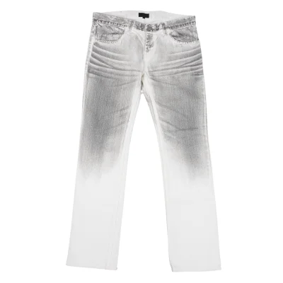 BEAMS Dusted Denim Pants