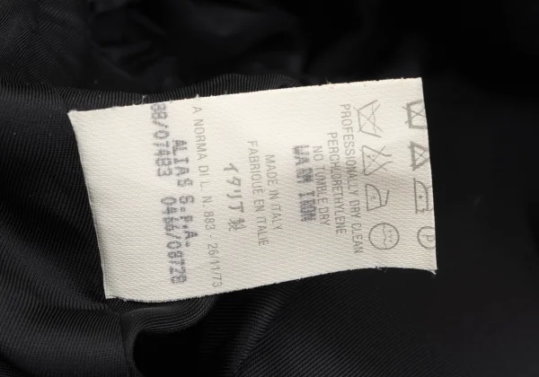 GIANNI VERSACE Wool Botanical Print Collarless Jacket K-163782_018