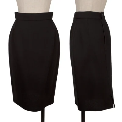 GIANNI VERSACE Wool A-line Skirt