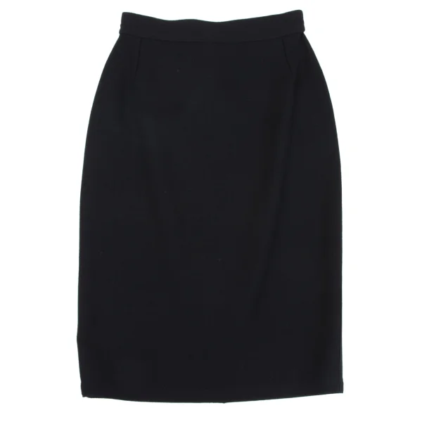 GIANNI VERSACE Wool A-line Skirt K-163783_002