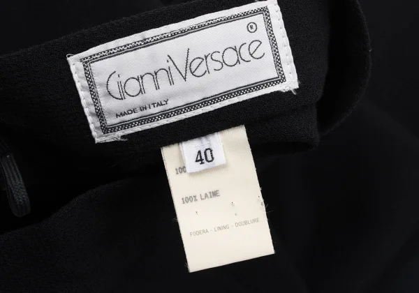 GIANNI VERSACE Wool A-line Skirt K-163783_012