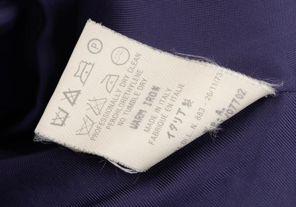 GIANNI VERSACE Wool Metal Button Peak Lapel Jacket K-163785_018