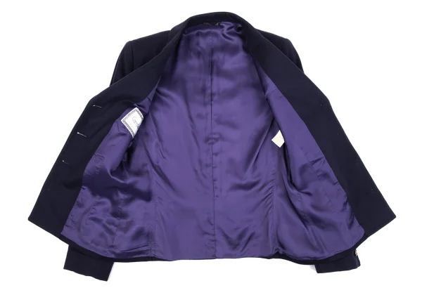 GIANNI VERSACE Wool Metal Button Jacket & Skirt K-163787_011