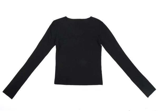 Y's U Neck Knit Top K-163790_002