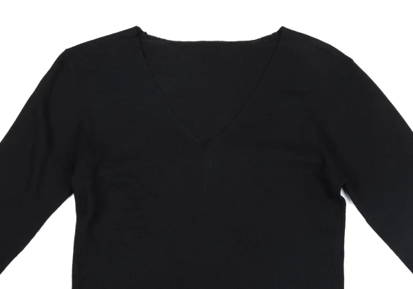 Y's U Neck Knit Top K-163790_003