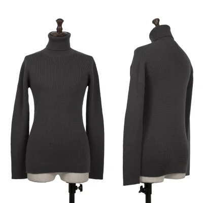 Y's Wool High Neck Knit Sweater