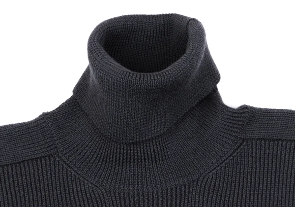 Y's Wool High Neck Knit Sweater K-163792_004