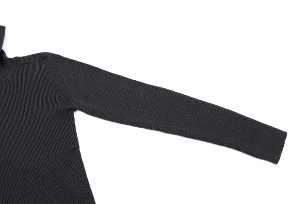 Y's Wool High Neck Knit Sweater K-163792_006