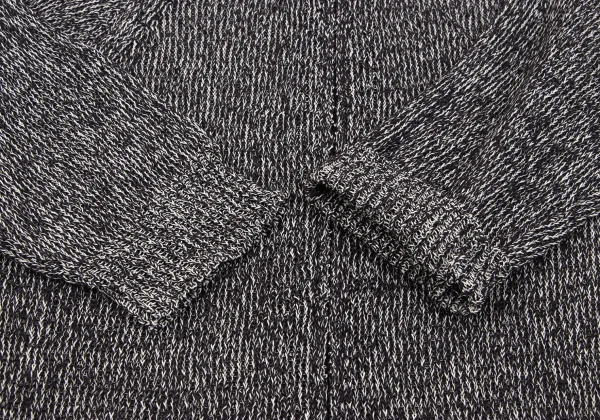 Y's Cotton Zip Up Short Sleeve Knit Sweater K-163794_009