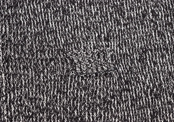 Y's Cotton Zip Up Short Sleeve Knit Sweater K-163794_011