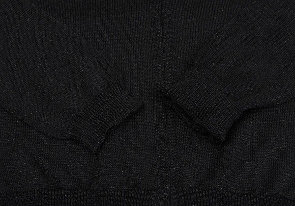 Y's Glitter Zip Up Knit Cardigan K-163795_006