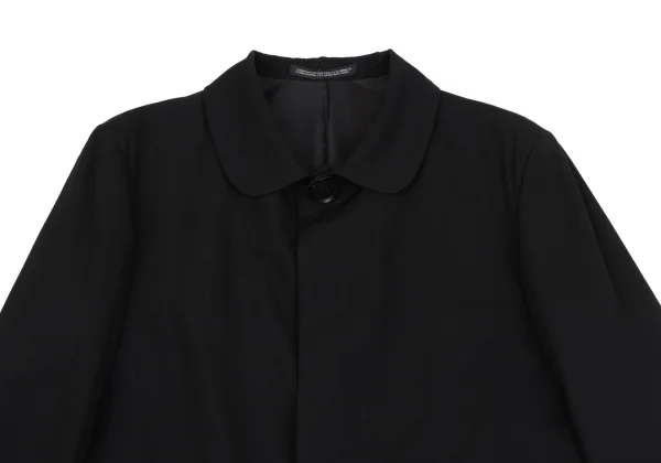 Y's Round Collar Summer Wool Jacket K-163798_003