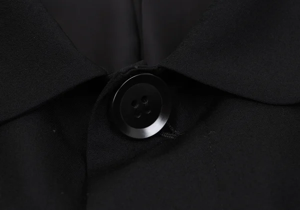 Y's Round Collar Summer Wool Jacket K-163798_005