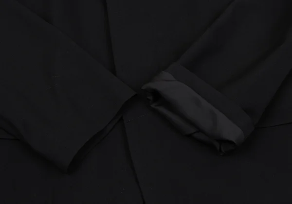 Y's Round Collar Summer Wool Jacket K-163798_008