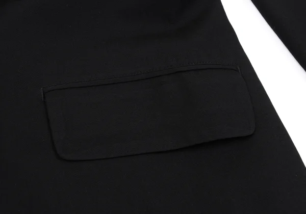 Y's Round Collar Summer Wool Jacket K-163798_010