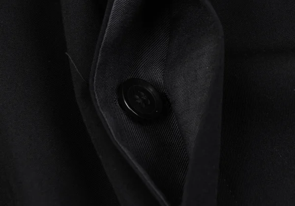 Y's Round Collar Summer Wool Jacket K-163798_011