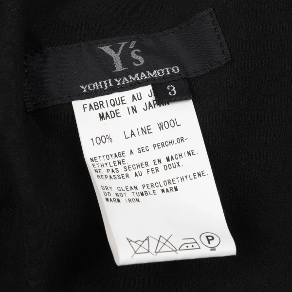 Y's Summer Wool Straight Pants K-163799_011