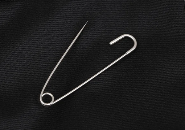 Y's Check Lining Wrap Design Shiny Wool Skirt K-163802_004