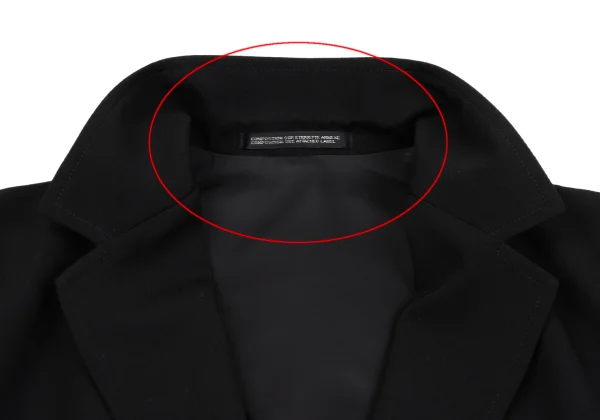 Y's Wool Gaba Zip Pocket Jacket K-163804_005