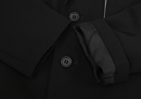 Y's Wool Gaba Zip Pocket Jacket K-163804_008