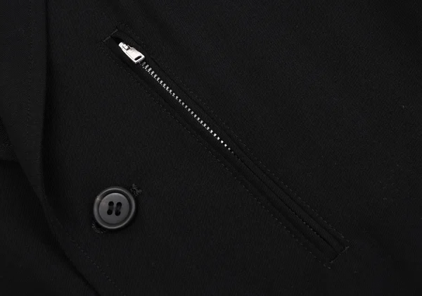 Y's Wool Gaba Zip Pocket Jacket K-163804_011