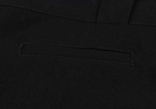 Y's Wool Gaba Mini Skirt Layered Pants K-163805_004