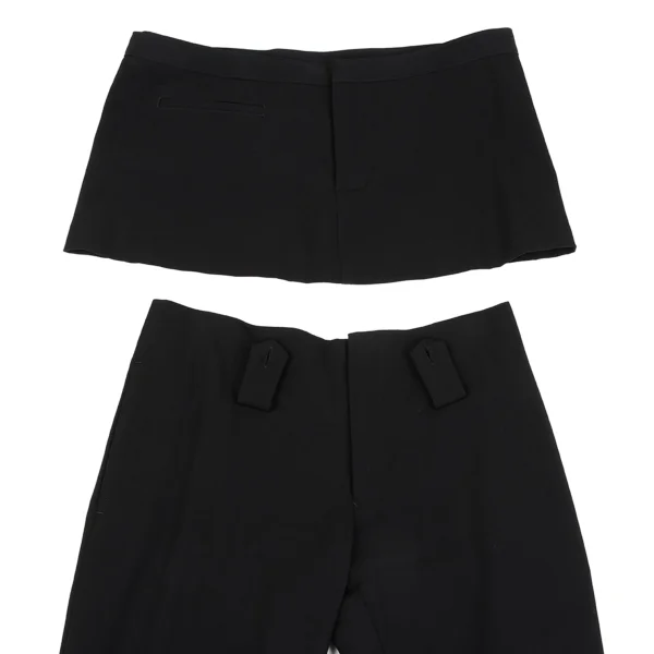 Y's Wool Gaba Zip Pocket Jacket & Pants K-163806_013