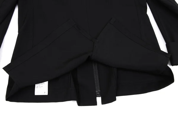 Y's Wool Gaba Double Cuffs Stand Collar Jacket K-163807_014